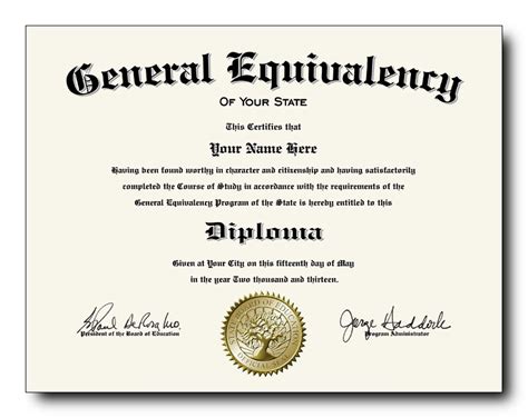 printable fake ged transcripts|fillable ged certificate template.